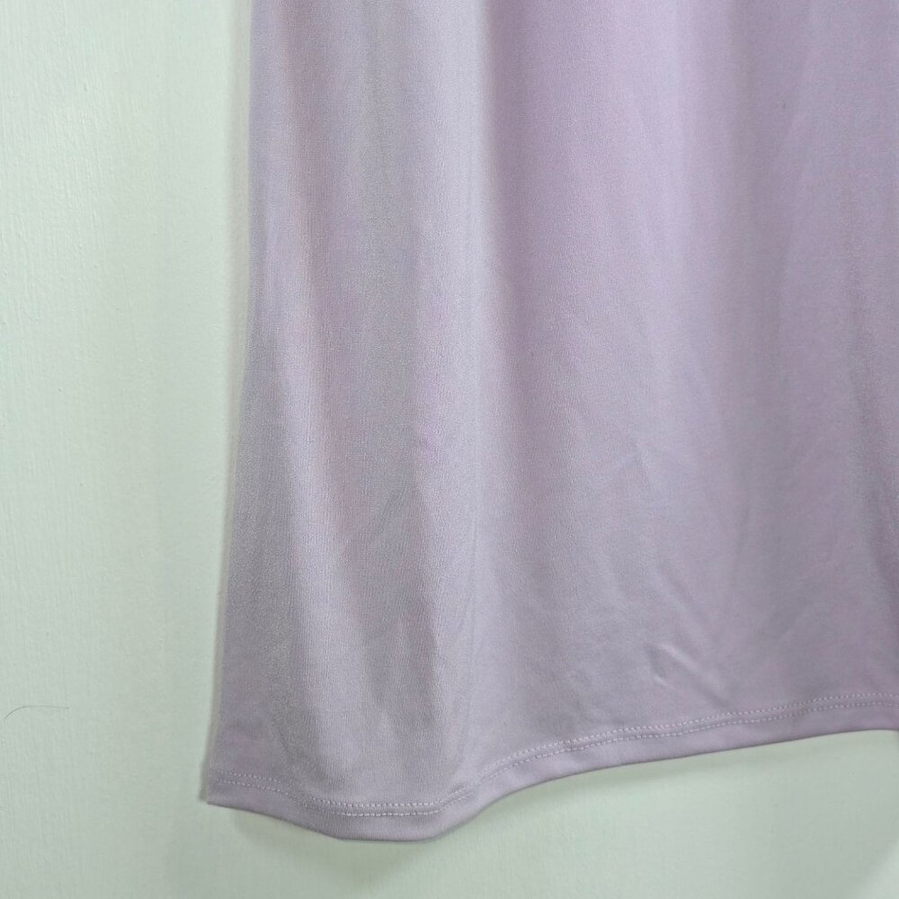 Zenana, Springy, Double Ruffle Layered Slv, Lavendar, Top, Boutique, Sz 1X, NWOT - Picture 3 of 7